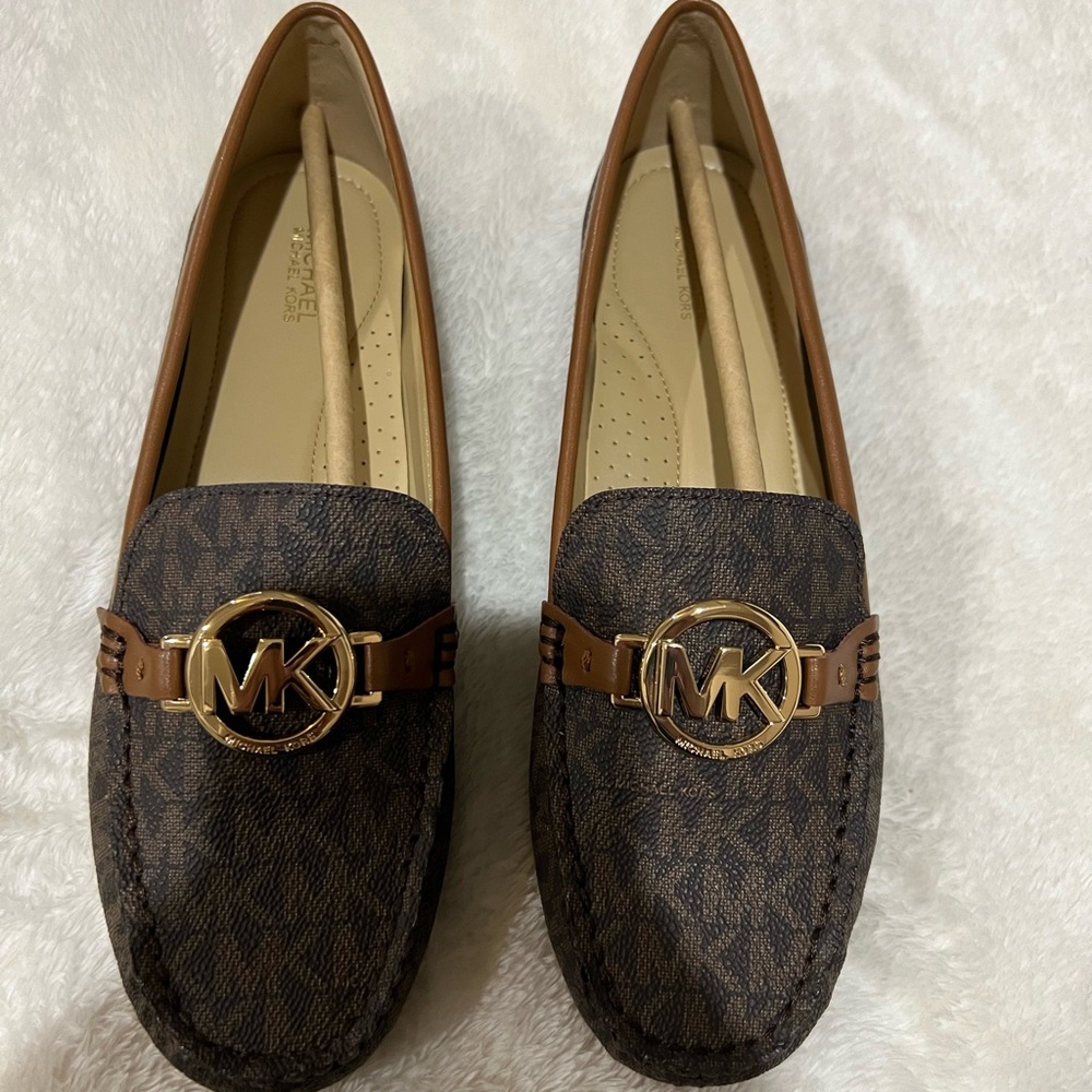 Michael Kors Fulton Signature Logo Moccasin